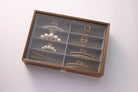 Exklusive Schmuck- und Haar-Accessoires-Box aus Holz