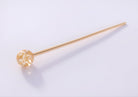Haarnadeln mit Goldflocken 2er-Set, Ansicht 2